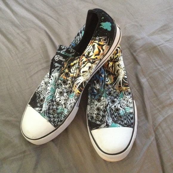 Black Ed Hardy sneakers