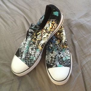 Black Ed Hardy sneakers