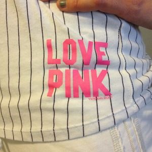 Victoria's Secret Yankees baseball tee!