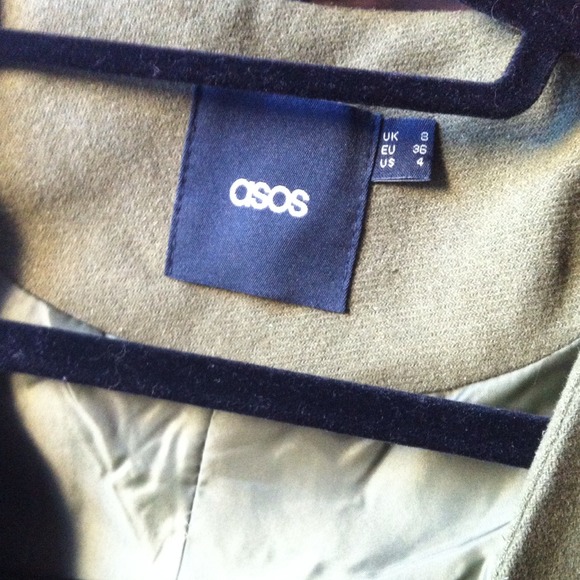 ASOS Jackets & Coats - ASOS Blazer with Leather Look Sleeves ASOS Jackets & Coats - ASOS Blazer with Leather Look Sleeves