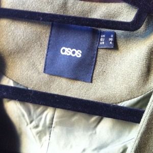 ASOS Jackets & Coats - ASOS Blazer with Leather Look Sleeves ASOS Jackets & Coats - ASOS Blazer with Leather Look Sleeves