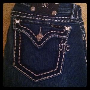 Miss me size 28 boot cut jeans
