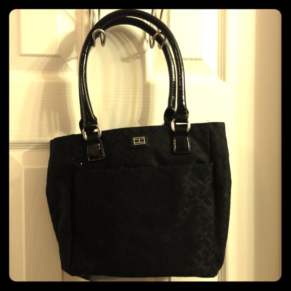 Brand new Tommy Hilfiger small black handbag!
