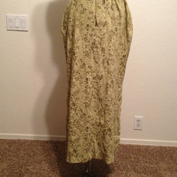 Super comfy Cotton floral print long skirt