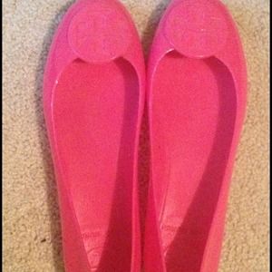 100% Authentic Tory Burch Jelly Reva Flat