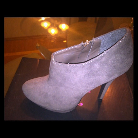 Grey Fab Bootie