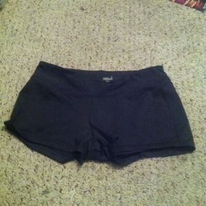 Spandex workout shorts