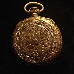 Gold plated Pill box