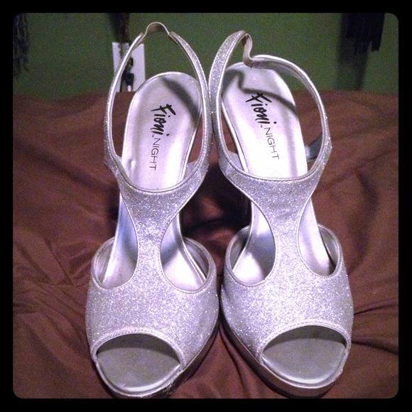 Sexy Silver Shoes