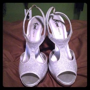 Sexy Silver Shoes