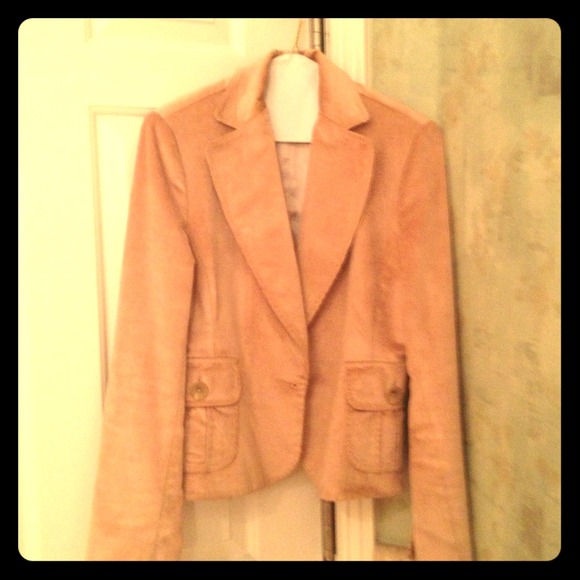 Pretty iridescent pink blazer B. Republic