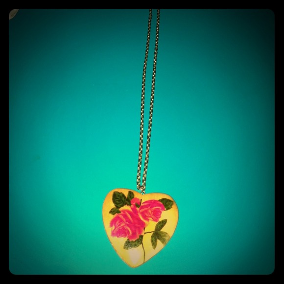 Hand painted necklace