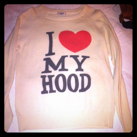 I ❤ My Hood F21 sweater