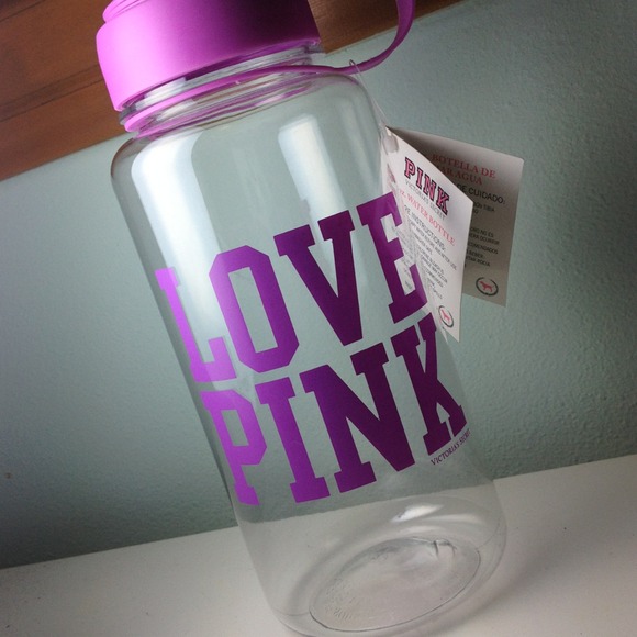 Victoria's Secret Other - Never used full sized purple PINK water bottle!