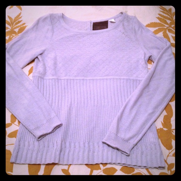 SOLD Blue Anthropologie Sweater