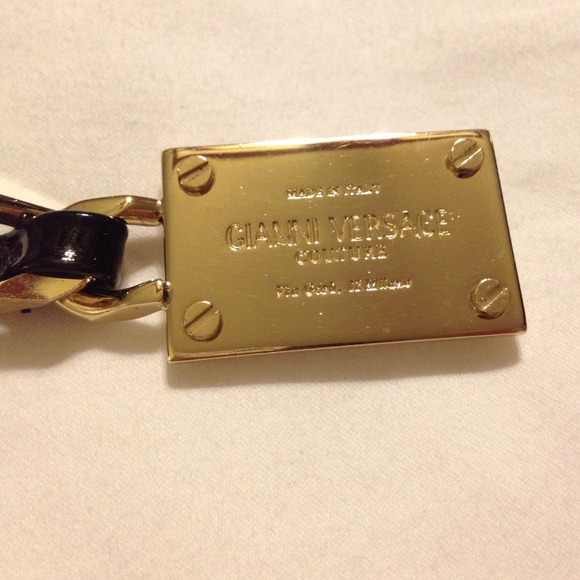 Versace Gold Chain Belt