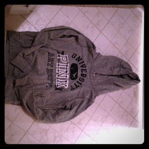 Victoria pink hoodie