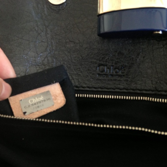 Brand new "Noir Chloe' sac bag - Picture 3 of 4