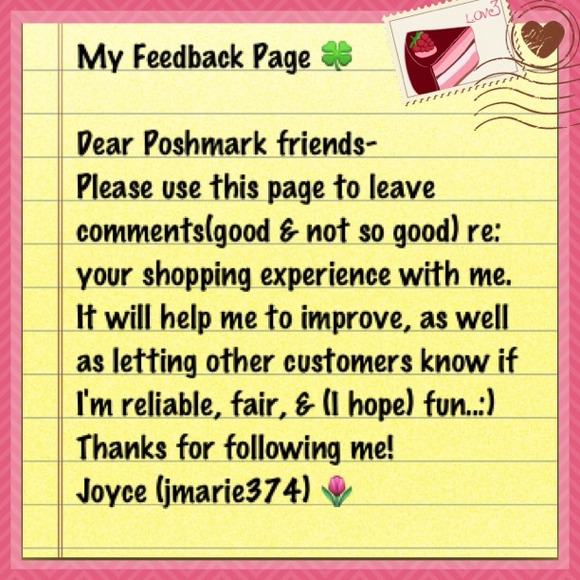 📫Feedback Page ☀☔⚡🌀😊😓🎀