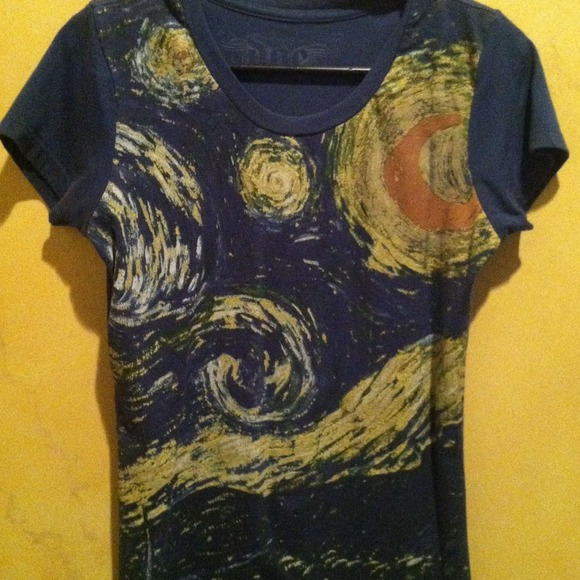VAN GOUGH STARRY NIGHT T-SHIRT