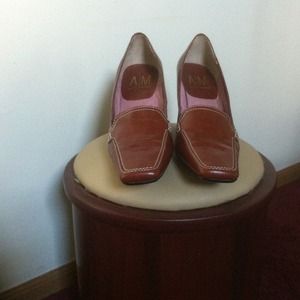 A pair of Ann Marino wedge heels