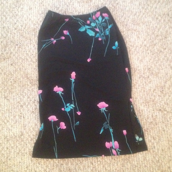 Knee length jersey skirt BCBG