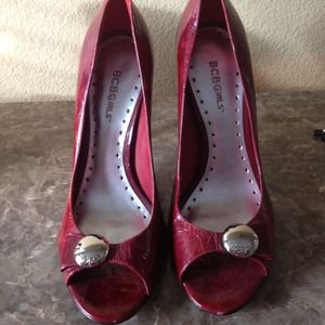 BCBG red Heels