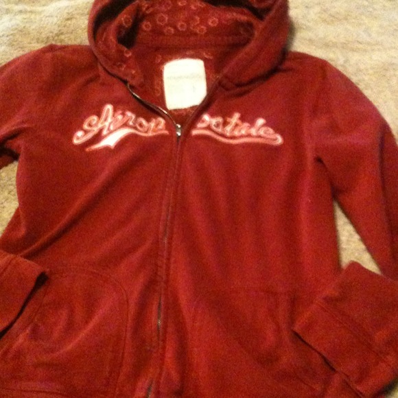 Red Aeropostale hoodie