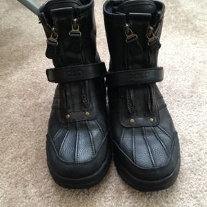 Black Polo boots for sale