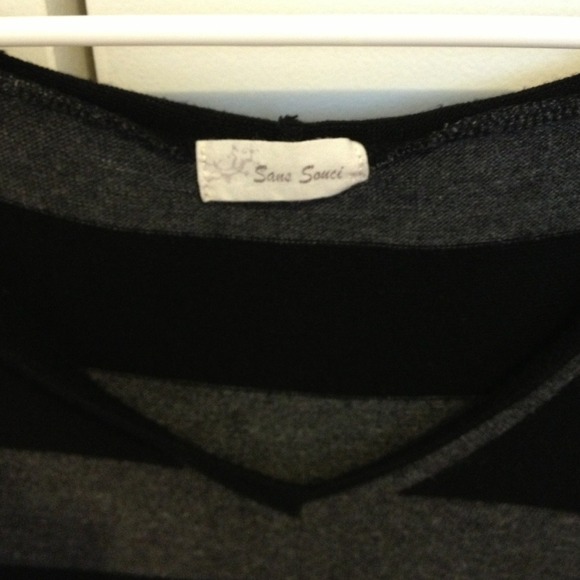 Black drapery top - Picture 3 of 3