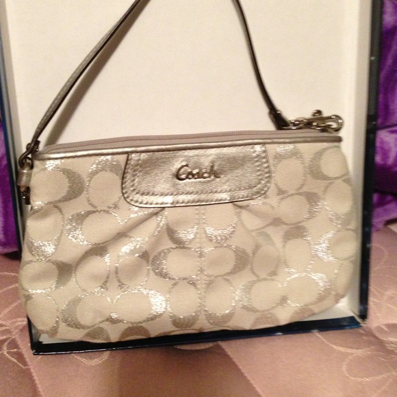Coach Handbags - small coach wrist wallet brand new only used once