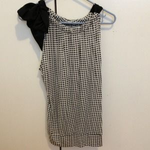 Top with bow tie on the side