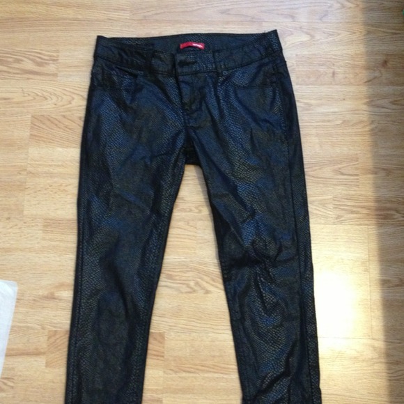 Bongo pleather jeans size 3 - Picture 1 of 3