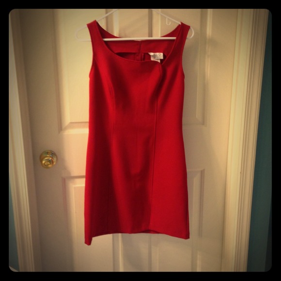 Red dress