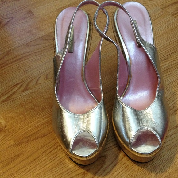 Silver heels