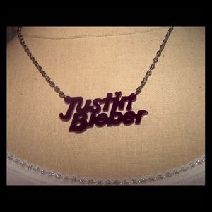 Justin Bieber necklace