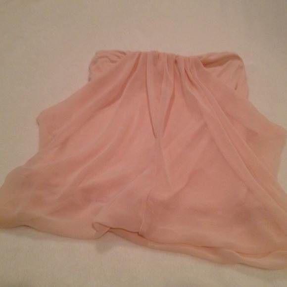 ❌SOLD IN BUNDLE❌ Pink Sheer Tank Top