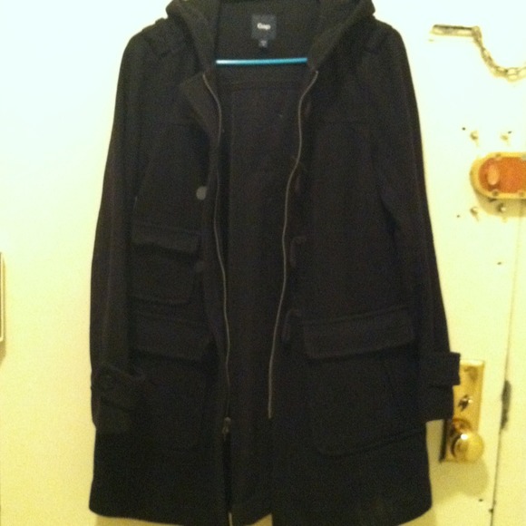 Gap Black toggle coat
