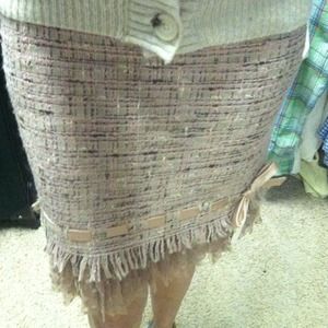 PALE PINK SKIRT