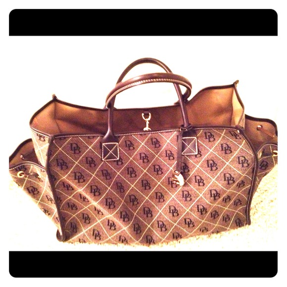 Dooney & Burke Signature Duffel Travel Bag