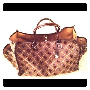 Dooney & Burke Signature Duffel Travel Bag