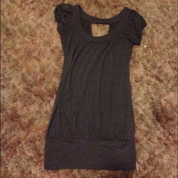 Grey baby doll