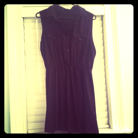 Button up dress