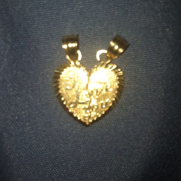 14K Gold Double Charm