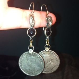 Vintage Coin Earrings