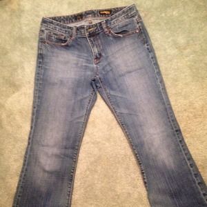 Express Mia Boot Leg Jeans