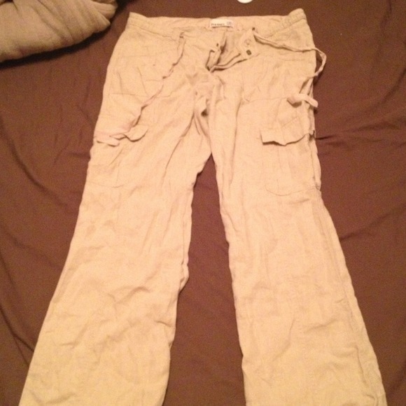 Never worn khakis.