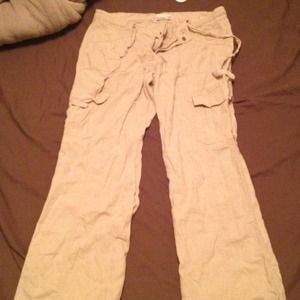 Never worn khakis.