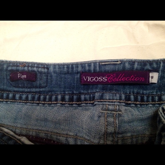 Vigoss Collection Flare Jeans - Picture 2 of 3