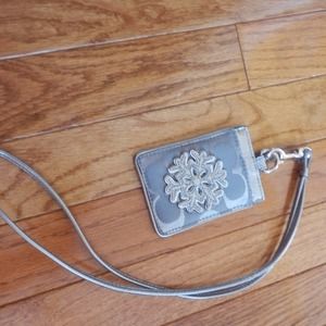 RESERVED Authentic coach I'd holder